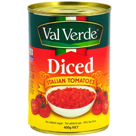 Val Verde Diced Italian Tomatoes (400g)
