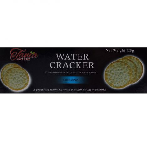 Tania Water Crackers Plain (125g)