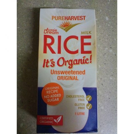 Organic Rice Milk - Pure Harvest (1L)