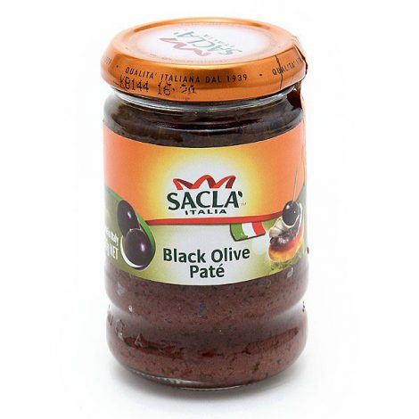 Sacla Italia - Black Olive Pate (190g)