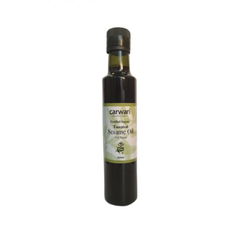 Sesame Oil - Toasted Organic; Carwari (250ml)