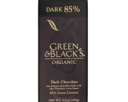 Green and Black Dark 85% Chocolate (100g)